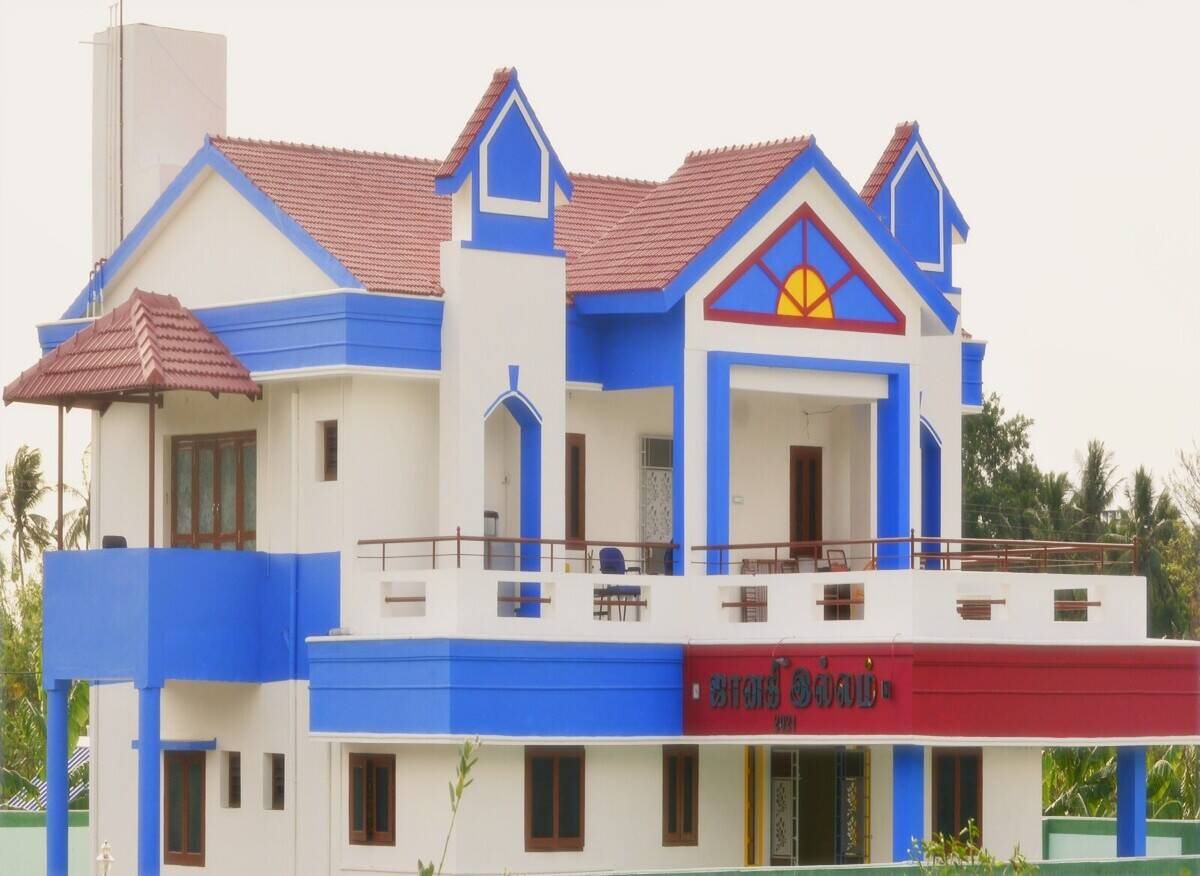 Completed home – Trichy by Hari Builders
